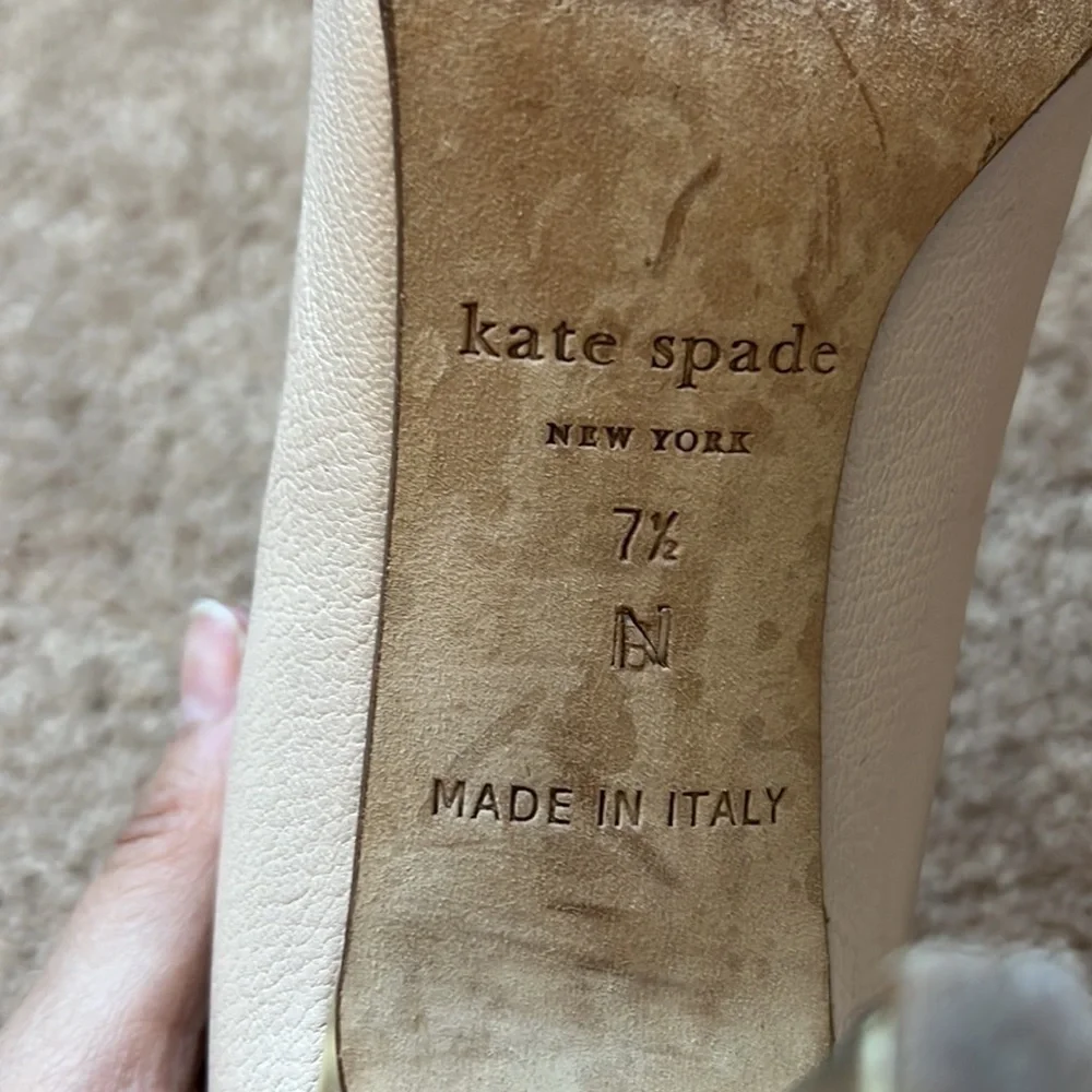 Kate Spade leather heels